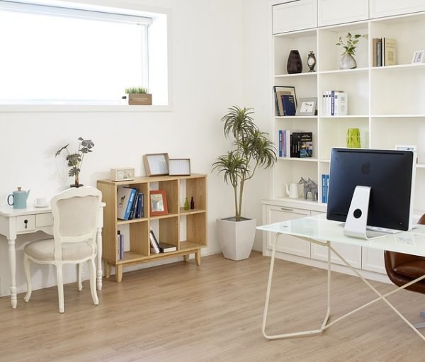 Tidy a room before you leave it.
