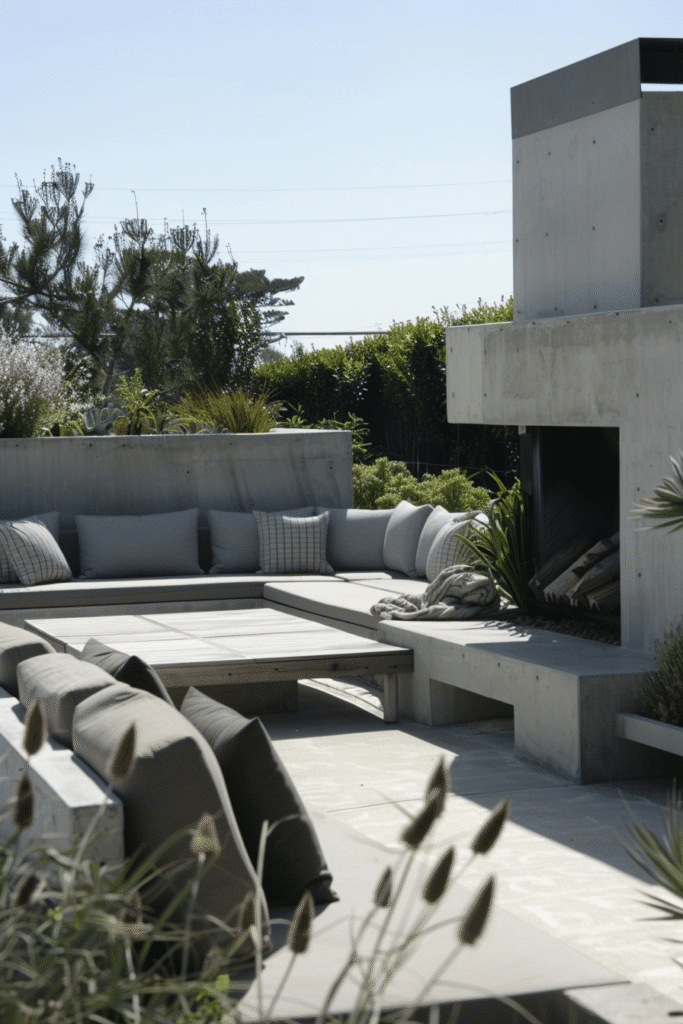 Urban Oasis Fireplace