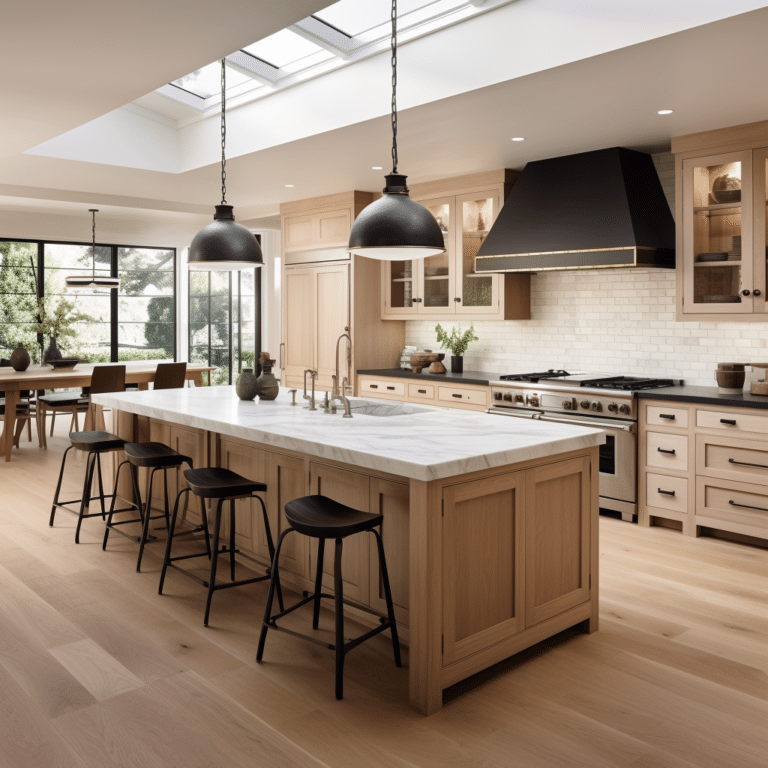 Sophisticated Light Kitchen