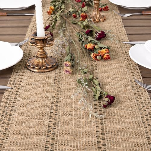 Rustic Woven Table Runner
