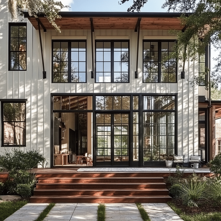 Glass Farmhouse Retreat