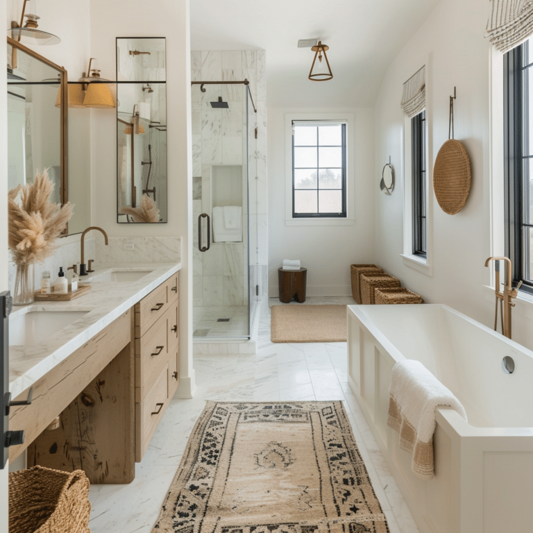 Best Farmhouse Bathroom Ideas