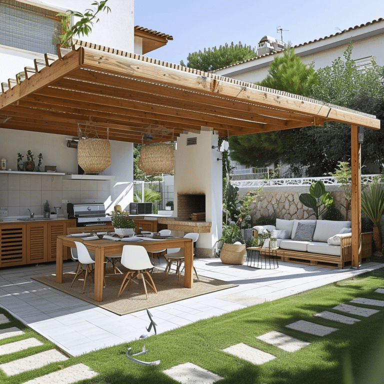  Sunny Outdoor Kitchen
