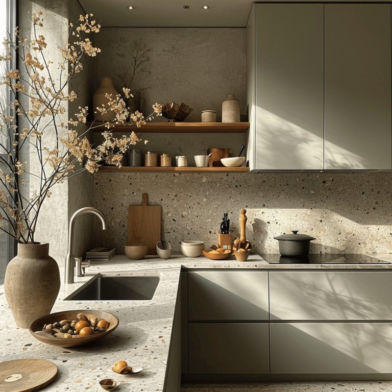 Terrazzo Tranquility Kitchen
